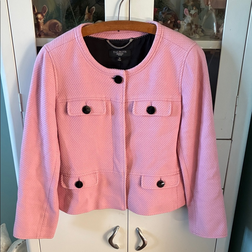Talbots sz 10P Pink Women's Jacket Blazer